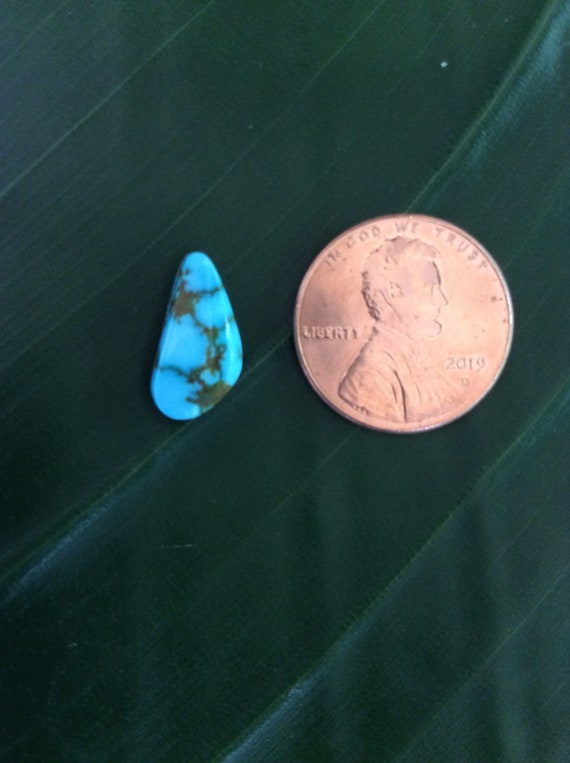 Polychrome Turquoise Cabochon