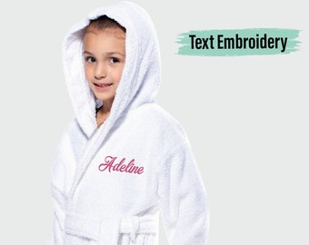 Children Robes Personalized, Kids Robes Personalized, Kids Robes Monogram, Robes for Girls, Custom Name Robes for Kids, Children Spa Robes