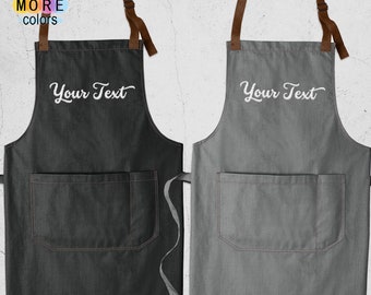 monogram cooking aprons