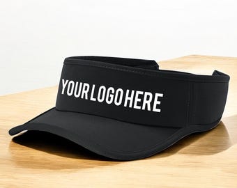 Personalized Visor, Custom Team Visor, Custom Logo Visor Hat, Personalized Sun Hat, Personalize Your Visor, Women Visor, Add Your Text STC57