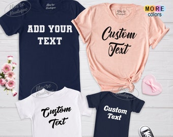 Custom Shirts, Custom Shirt, Custom T-shirt, Personalized T-shirt, Custom Family Shirts, Family Shirts, Matching Family Shirts