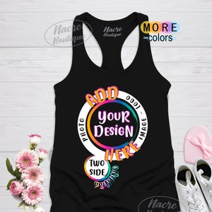 Custom Tank Top, Personalized Tank Top, Personalized Tank, Custom Tank, Add Your Image, Custom Tank Top for Women, Custom Design Tank