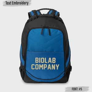 Monogrammed Computer Backpack, Personalized Computer Backpack, Make Your Own Bag, Custom Embroidered Laptop Briefcase, Custom Computer Bag