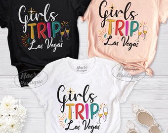 girls vegas trip shirts