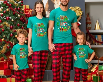 Ho Ho Ho Family Shirts, Matching Family Santa Claus Shirt, HoHoHo Christmas Shirt, Santa Claus Shirt, HoHoHo Shirt
