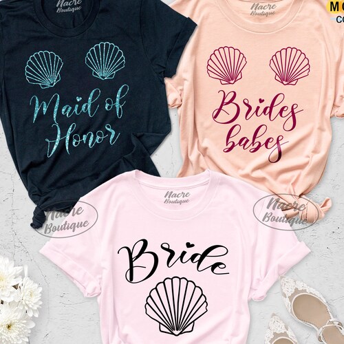 Mermaid Bachelorette Shirt Mermaid Bride Tank Bachelorette | Etsy