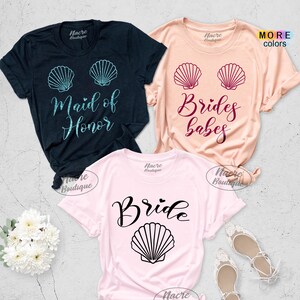Mermaid Bachelorette Shirt, Mermaid Bride Tank, Bachelorette Party ...