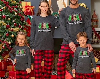 Christmas Family Long Sleeve Shirt, Merry Christmas Family Long Sleeve, Matching Christmas Long Sleeve, Holiday Shirt, Christmas Outfit
