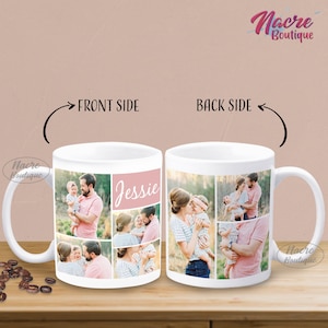 Custom Photo Mug, Name Mug, Custom Coffee Mug,  Custom Mug, Personalized Gift, Add Your Design Mug, Custom Family Mugs, Design Your Own Mug