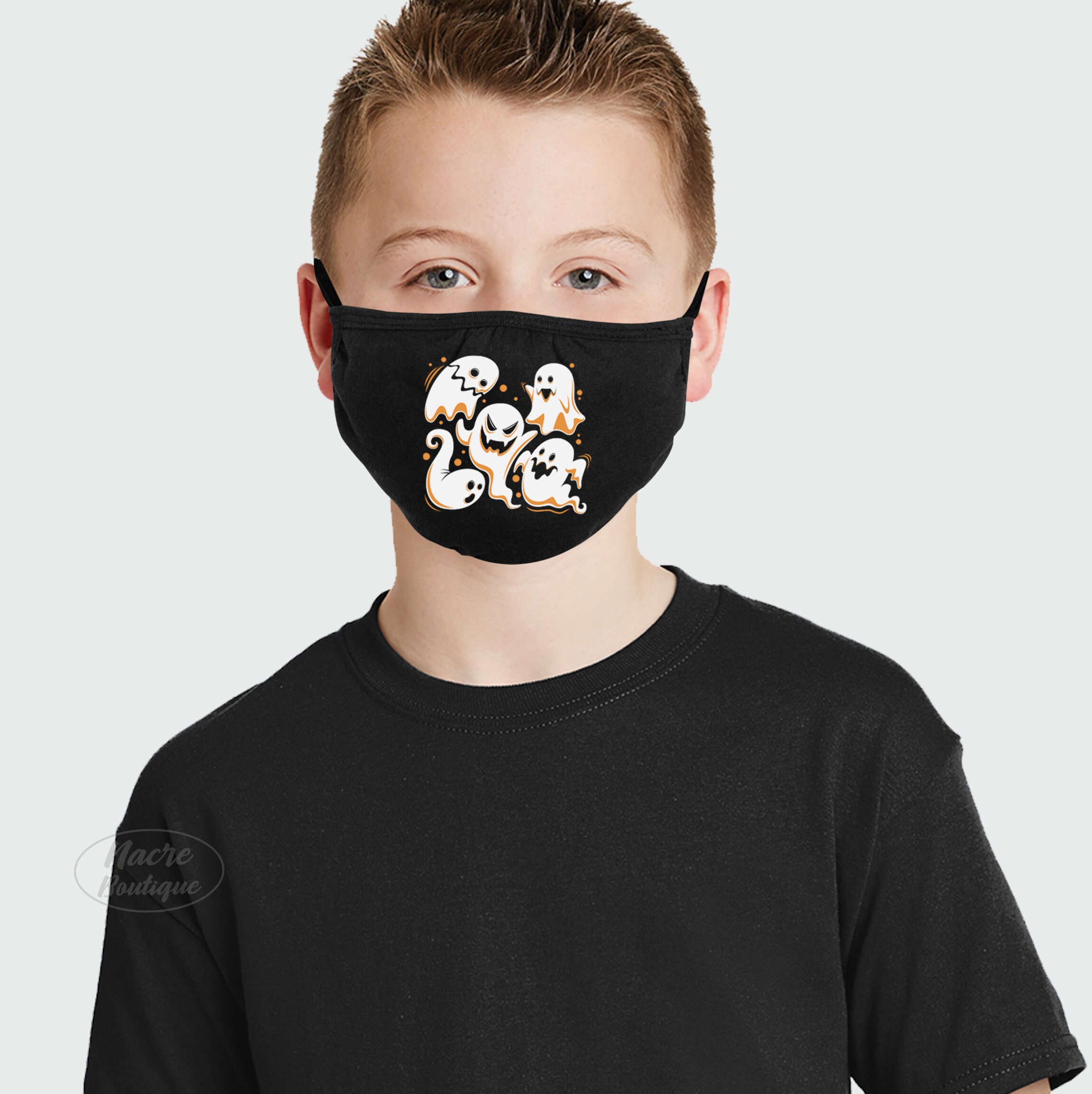 Halloween Face Mask Ghost Face Mask Reusable Washable Men Etsy