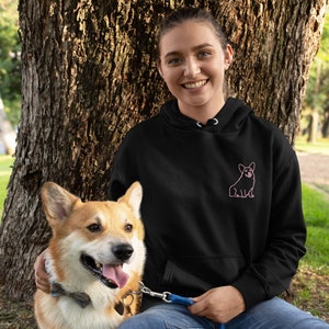 Custom Pet Face Hoodie, Customized Pet Hoodie, Custom Pet Photo Hoodie Hoodies, Personalized Dog Hoodie, Cat Face Hoodie, Dog Mom Hoodies zdjęcie 8