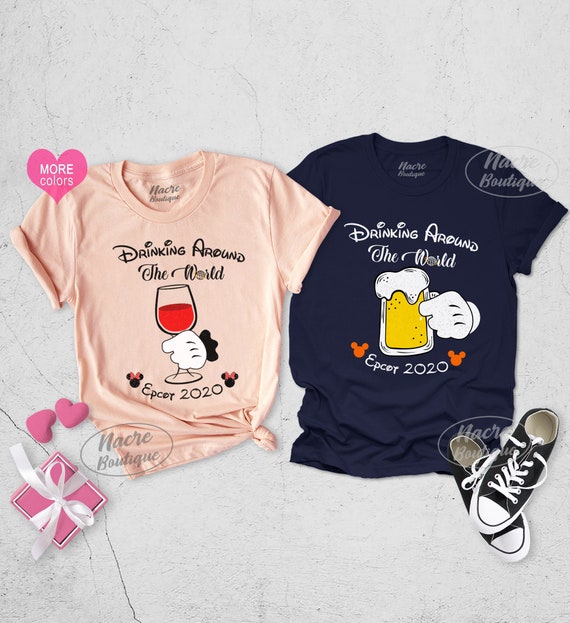 disney drinking around the world shirt