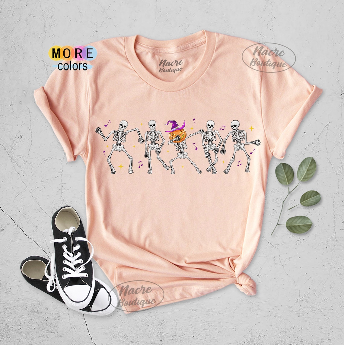 Dancing Skeleton Shirt Halloween Shirt Skeletons Halloween Etsy