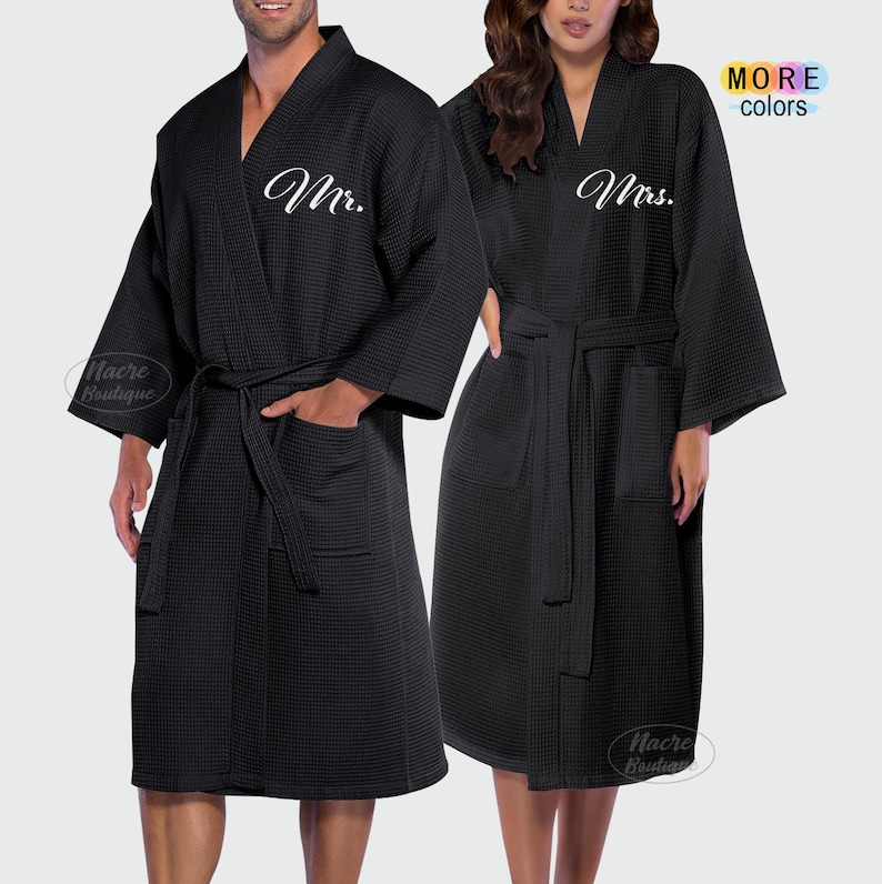 mr and mrs plush robes