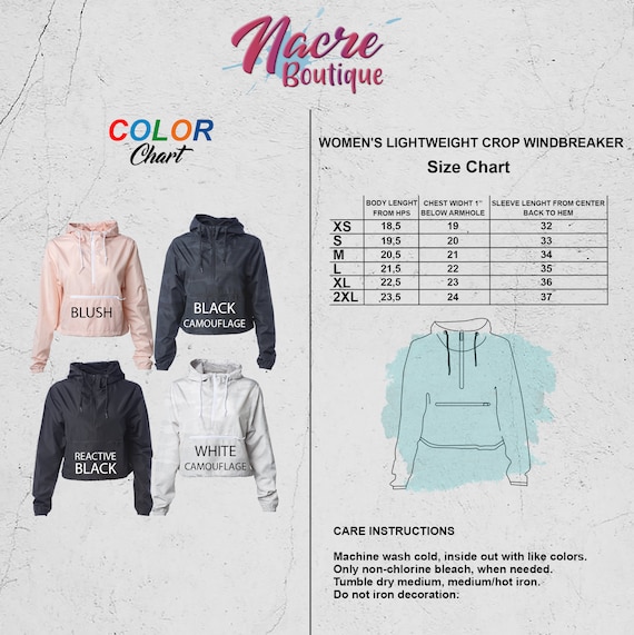 Black cropped windbreaker jacket best sale