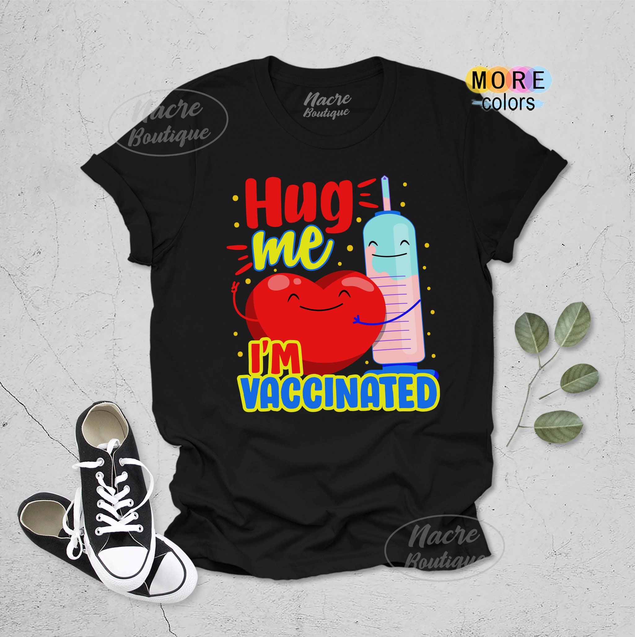 cute smart vaccinated shirt