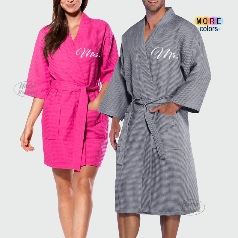 mr and mrs plush robes