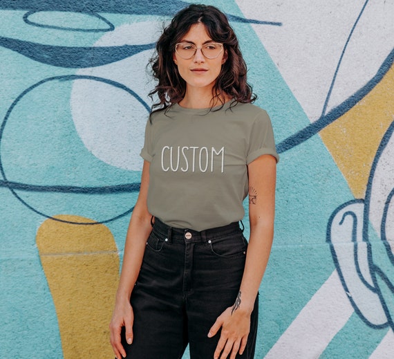 Shirt Custom Embroidery Shirt - Etsy