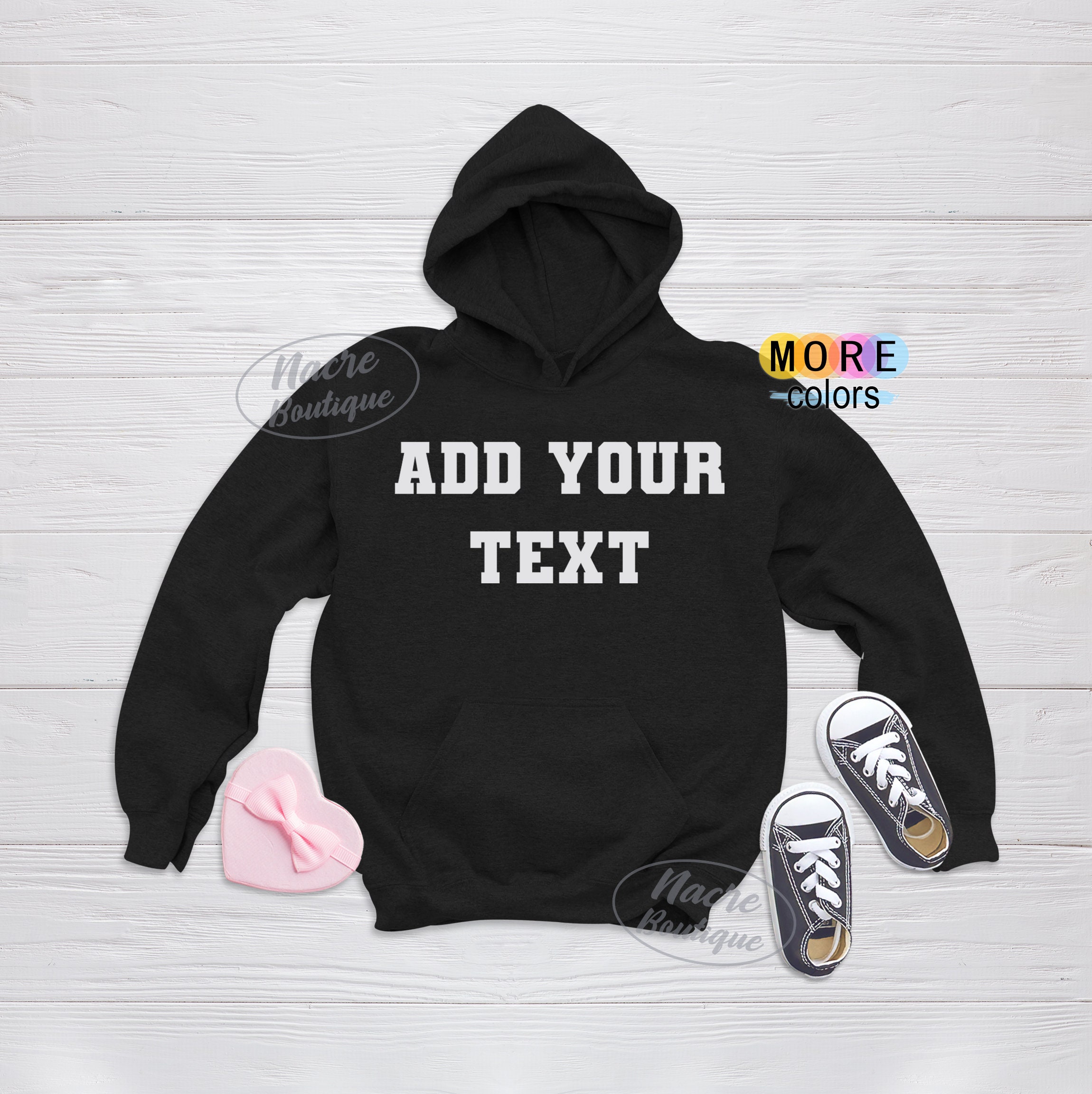 Custom Youth Hoodie, Custom Hoodie, Add Your Text, Add Your Image Hoodie, Custom Hoodie Kids, Custom Youth Sweatshirt, Custom Kids Hoodie
