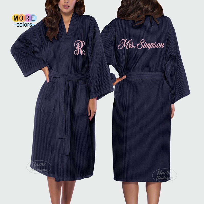 personalized robes for wedding