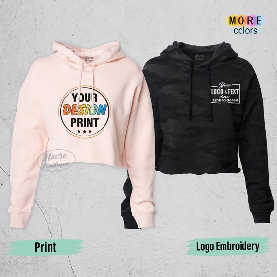 Make your own cropped hoodie cheap