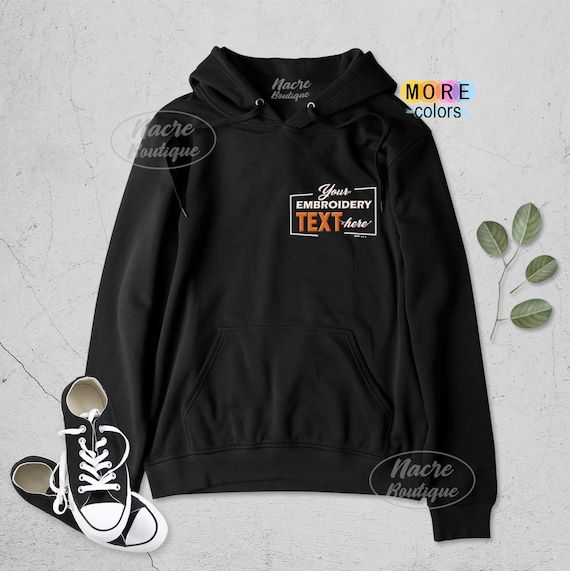 Hoodies with embroidered best sale logo