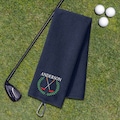 Personalized Golf Towel, Embroidered Golf Towel, Groomsmen Gift, Custom Golf Towel, Father's Day Gift, Sports Fan Towel (TW60)