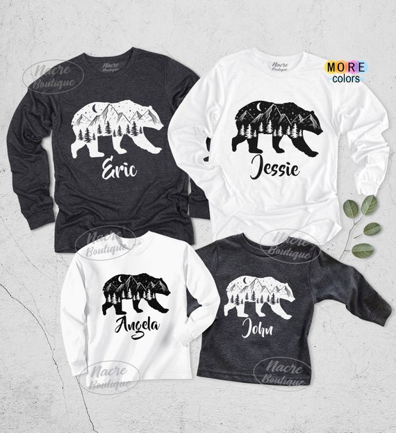 Family Bear Shirts Bear Mountain Shirt 
