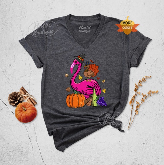 Funny flamingo shirts discount