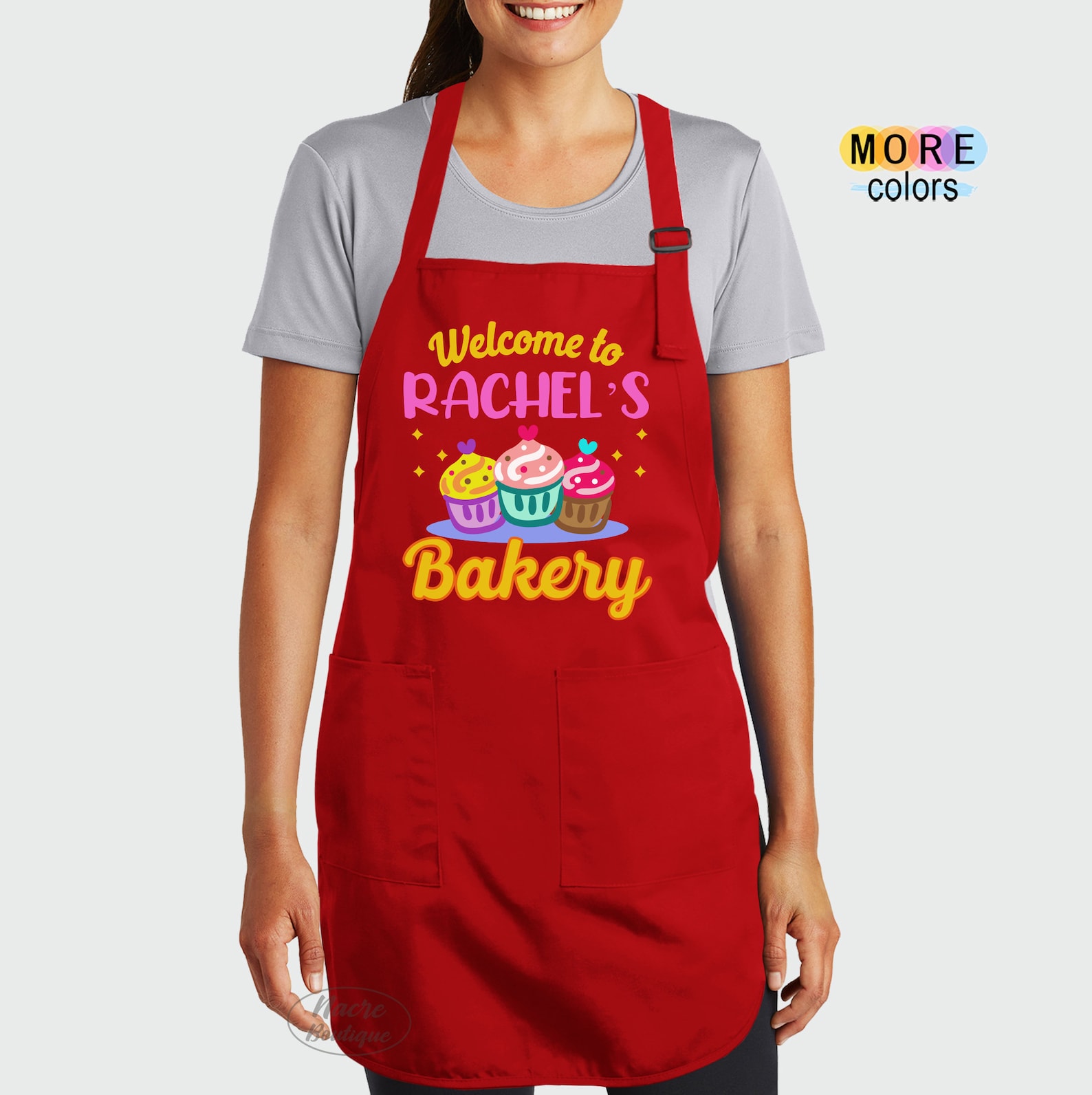 to My Bakery Apron Custom Bakery Apron Kitchen Etsy