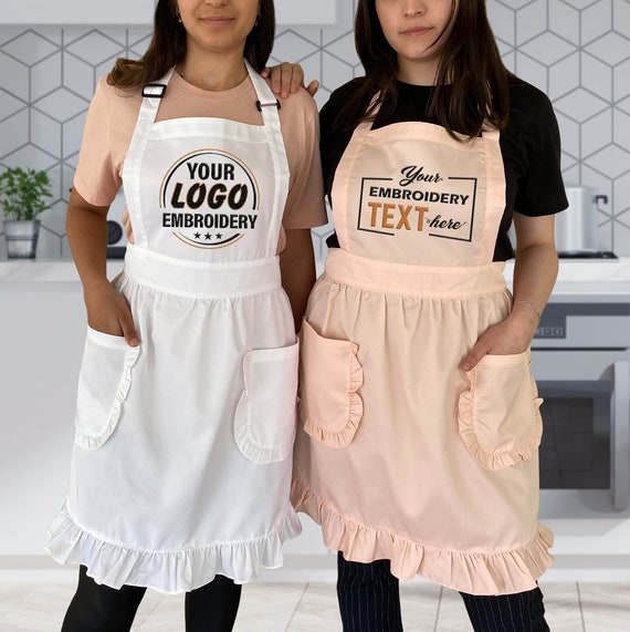 Custom 2024 embroidered aprons