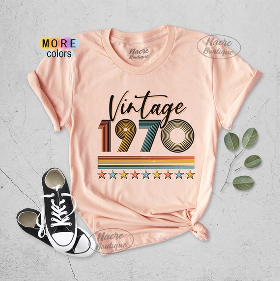 Retro Vintage 50th Birthday Vintage 1970 Party Gift T-Shirt Retro Vintage 50th Birthday Vintage 1970 Party Gift T-Shirt