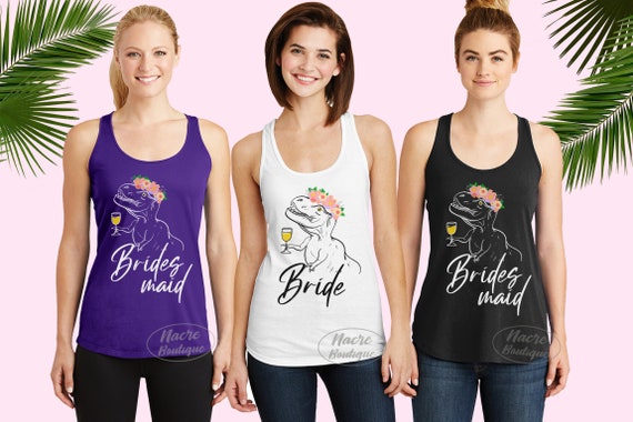 bride dinosaur shirt