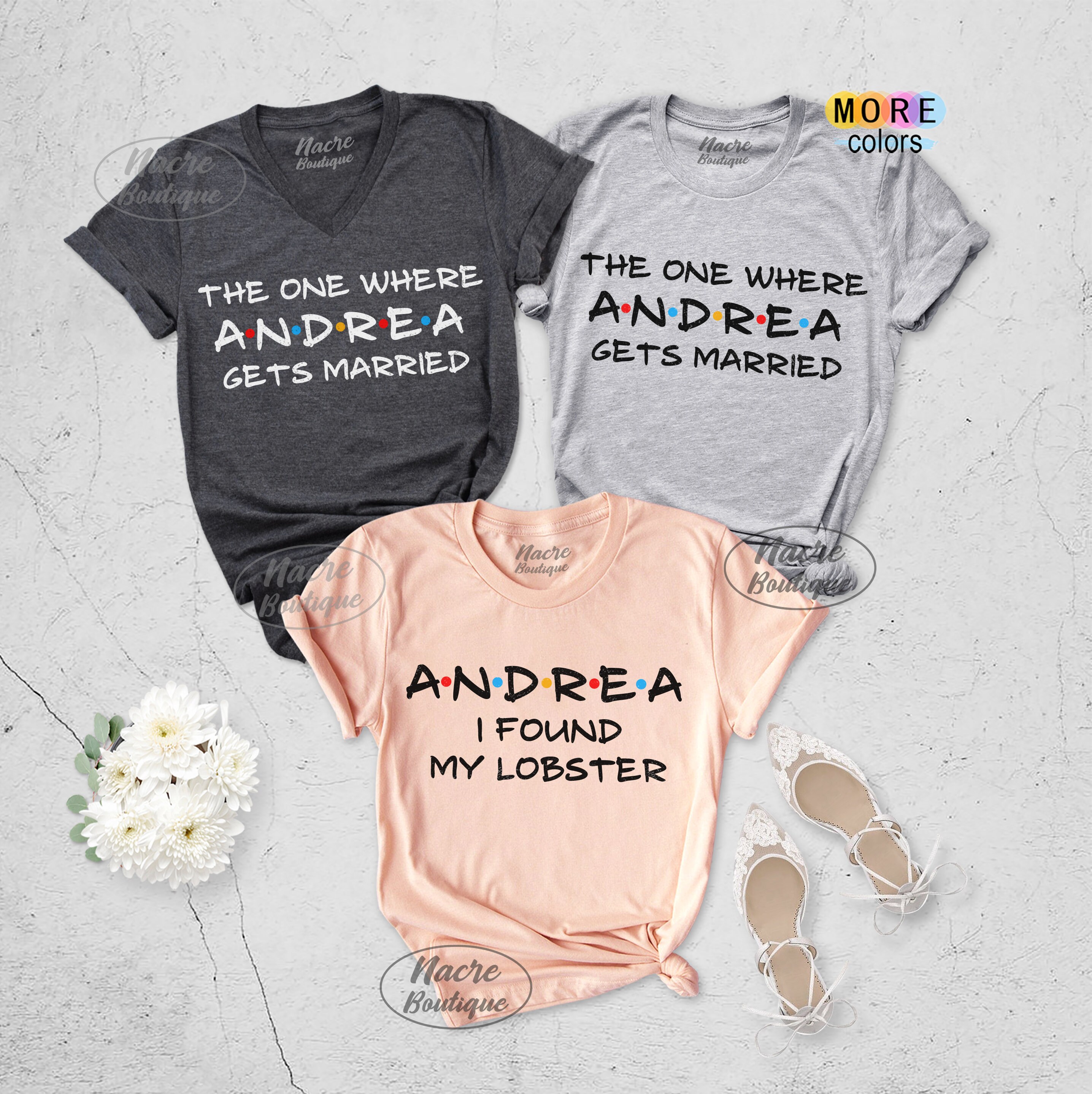 Friends Bachelorette Party Shirts I 