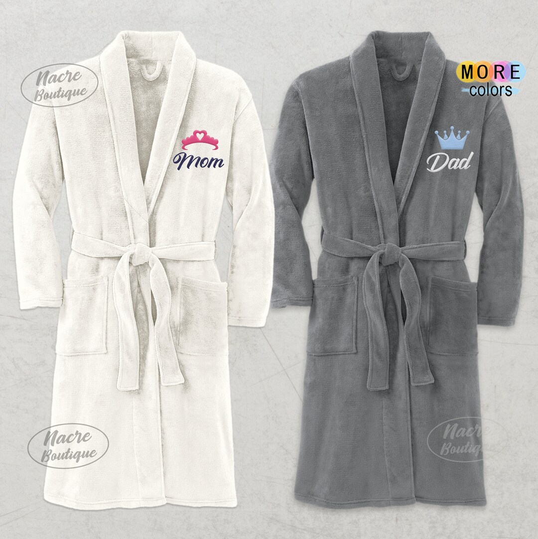 Mom and Dad Robes, His and Hers Holiday Gift Set, Anniversary Gifts