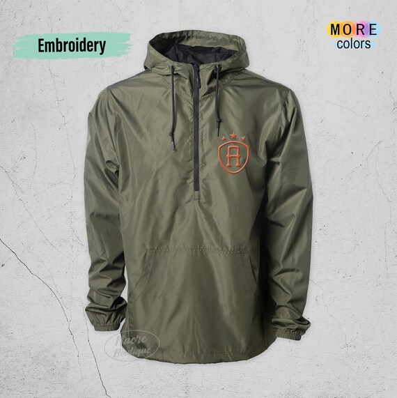 Custom Monogrammed Quarter Zip Pullover 