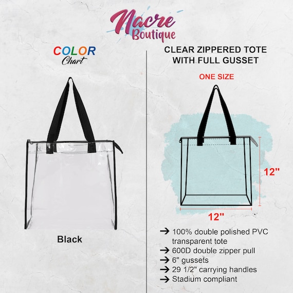 Clear Tote Bags for Women, The Tote Bag Mini Clear Crossbody Bag Purse PVC Transparent Tote Handbag for Travel Beach