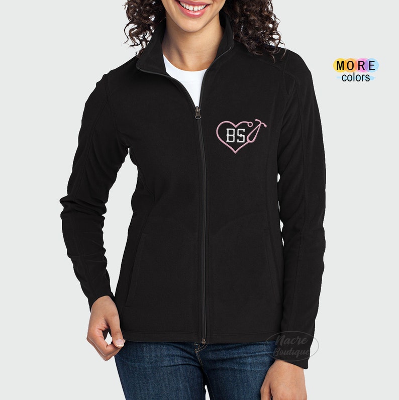 Nurse Jacket Personalized Personalized Embroidered Nurse Etsy