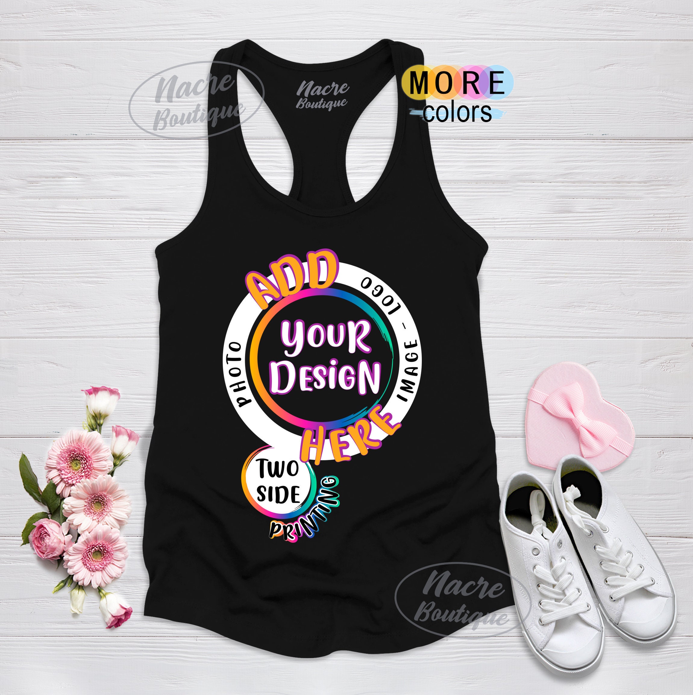 Custom Tank Top Personalized Tank Top Personalized Tank Etsy