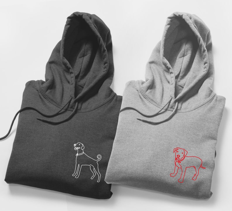 Custom Pet Face Hoodie, Customized Pet Hoodie, Custom Pet Photo Hoodie Hoodies, Personalized Dog Hoodie, Cat Face Hoodie, Dog Mom Hoodies zdjęcie 5