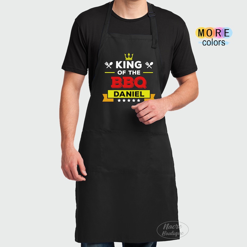 Personalized Aprons for Couples Matching Aprons His and Her Etsy