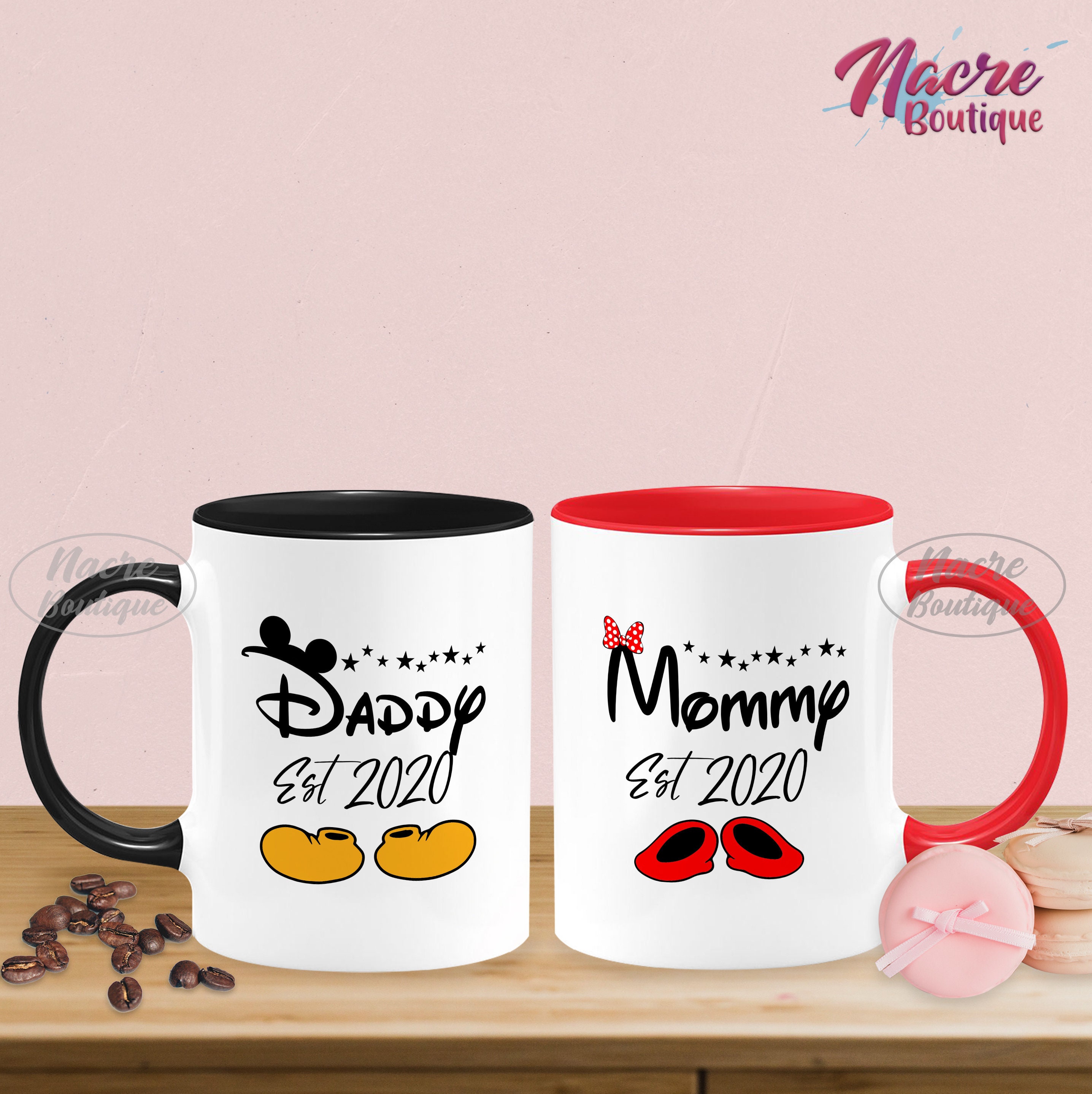 Couple Mugs Personalized Couple Mugs Mom & Dad Mugs Mugs Etsy