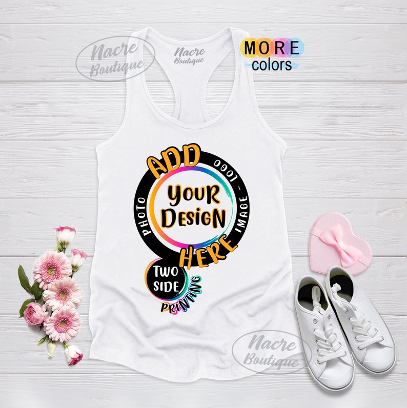Custom Tank Top Personalized Tank Top Personalized Tank Etsy