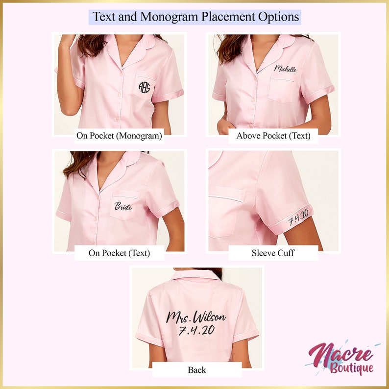 Bride Pajamas Set Bride Pajamas Cotton Bridal Pajamas Etsy