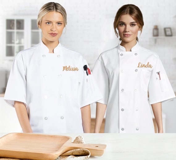 custom embroidered chef coat