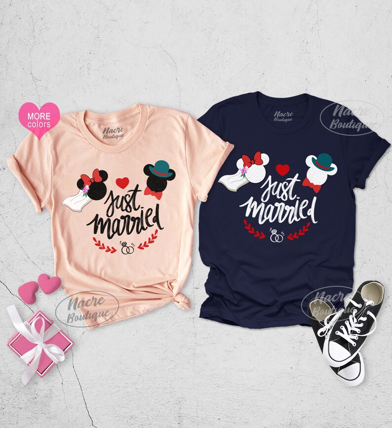 Just Married T Shirts - Etsy