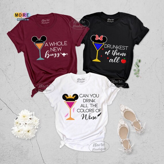 Bachelorette Wine Shirts Bridesmaids 