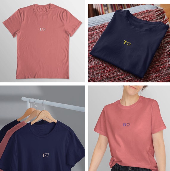Custom Embroidered Initial Shirt Custom 