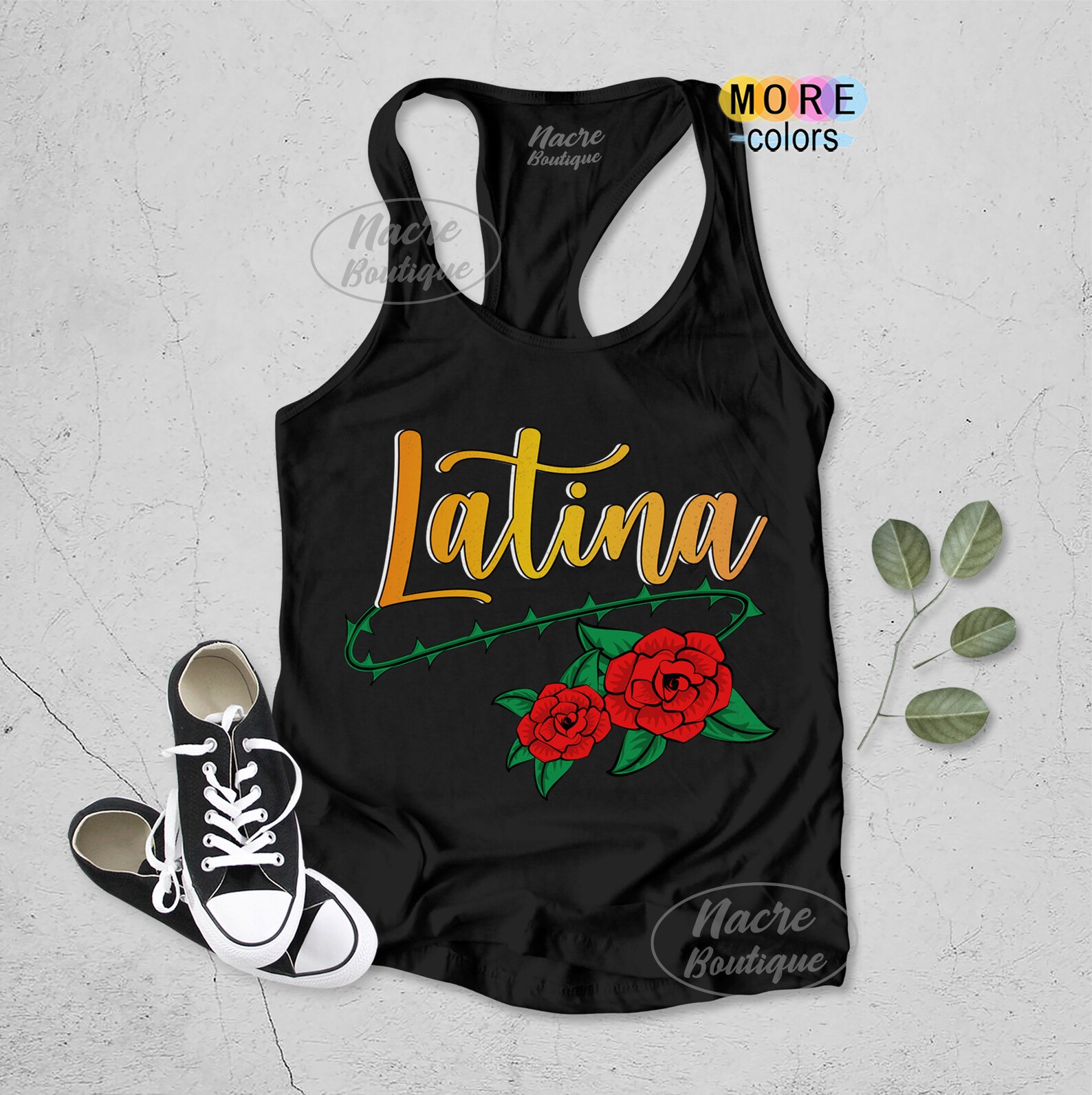 Latina Tank Top Mexicana Tank Tops Mexico Tanks Mexican - Etsy