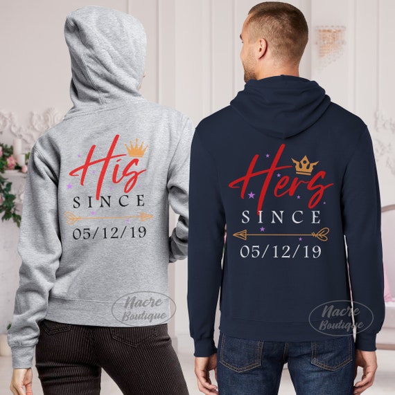 his and hers hoodies